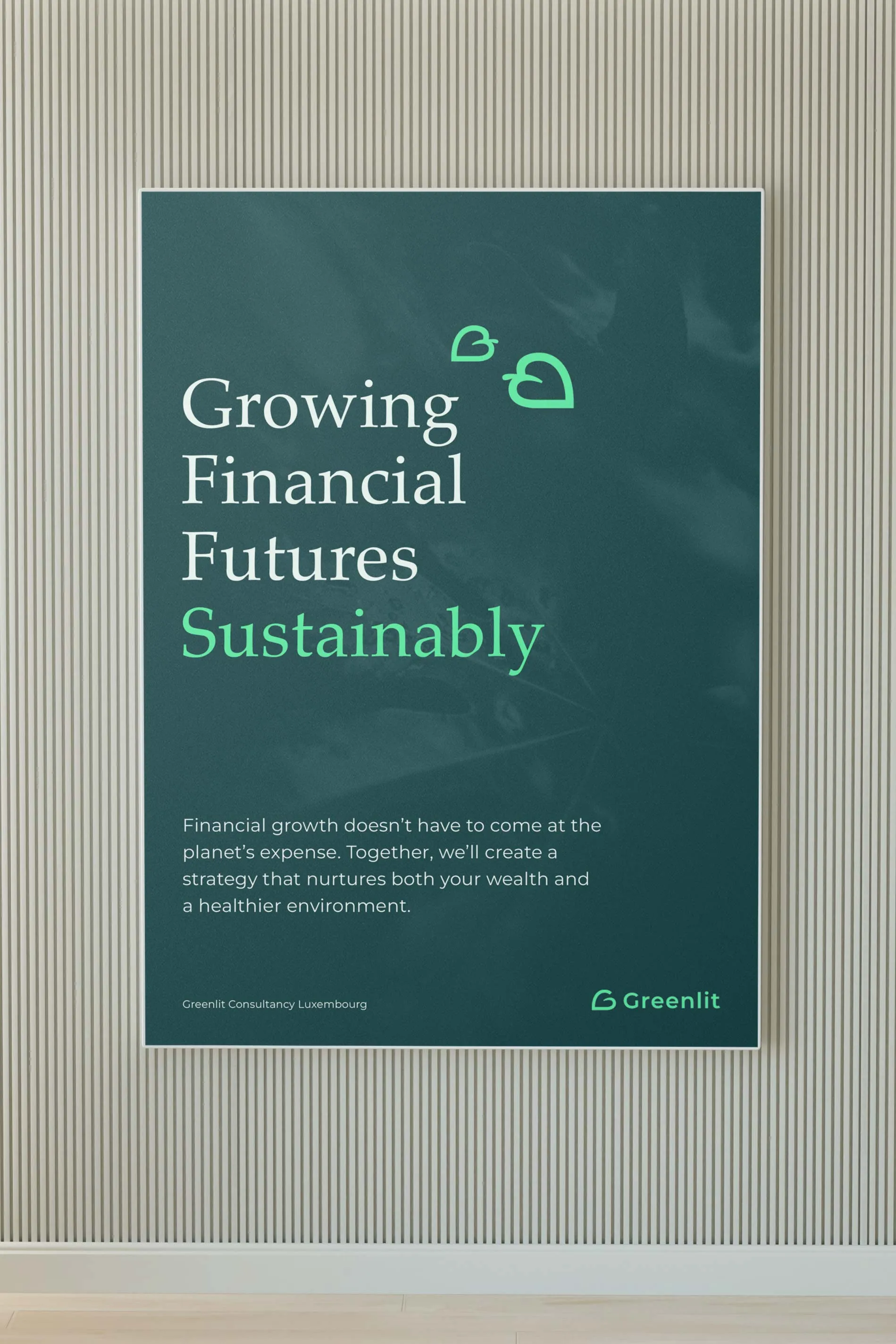 Greenlit brand poster