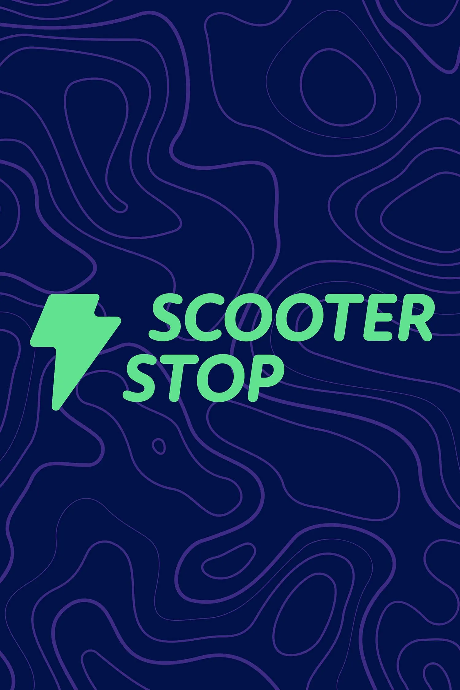 E-Scooter startup brand identity and website
