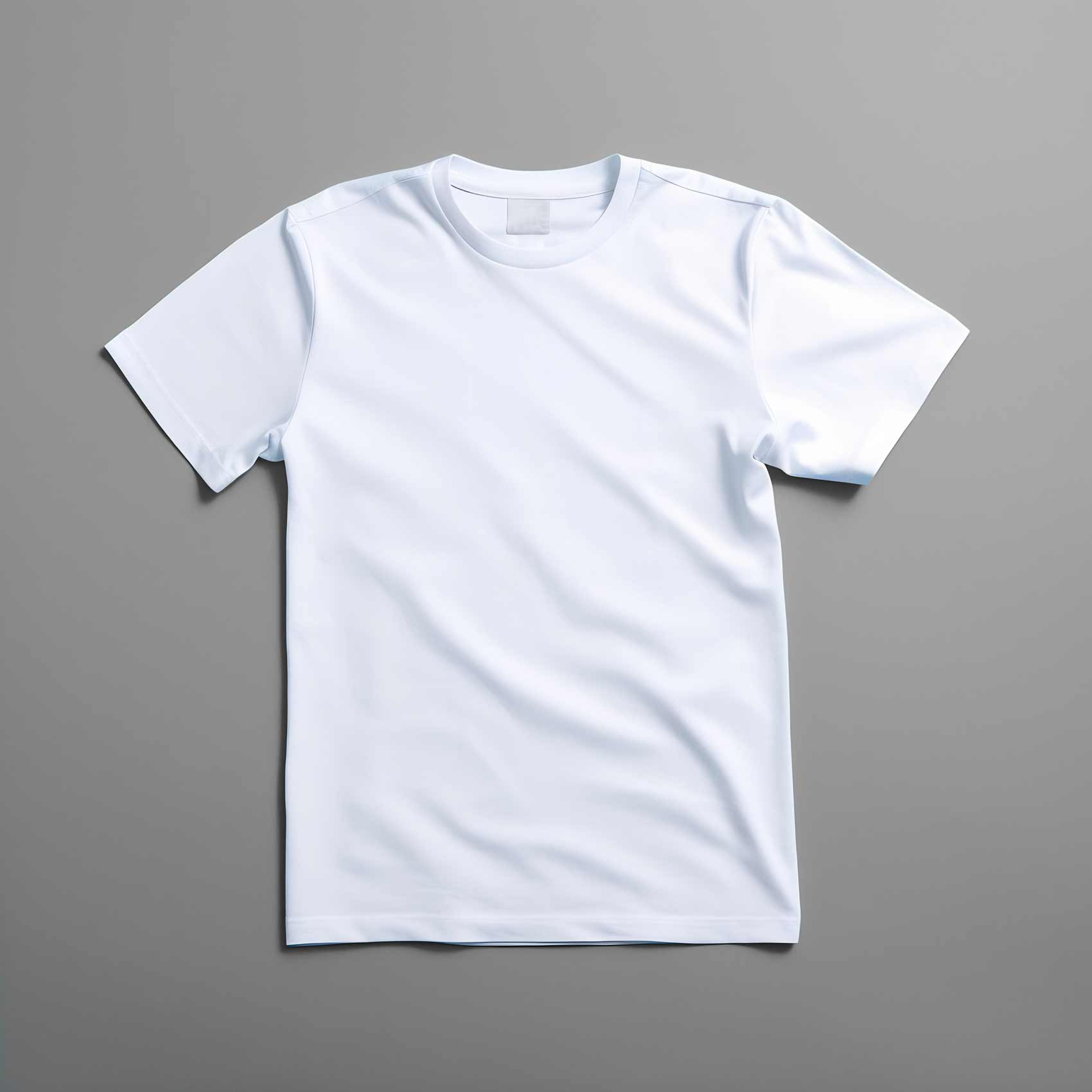 free white tshirt gildan bella canvas photoshop mockup displaying a customized t-shirt in a korean style