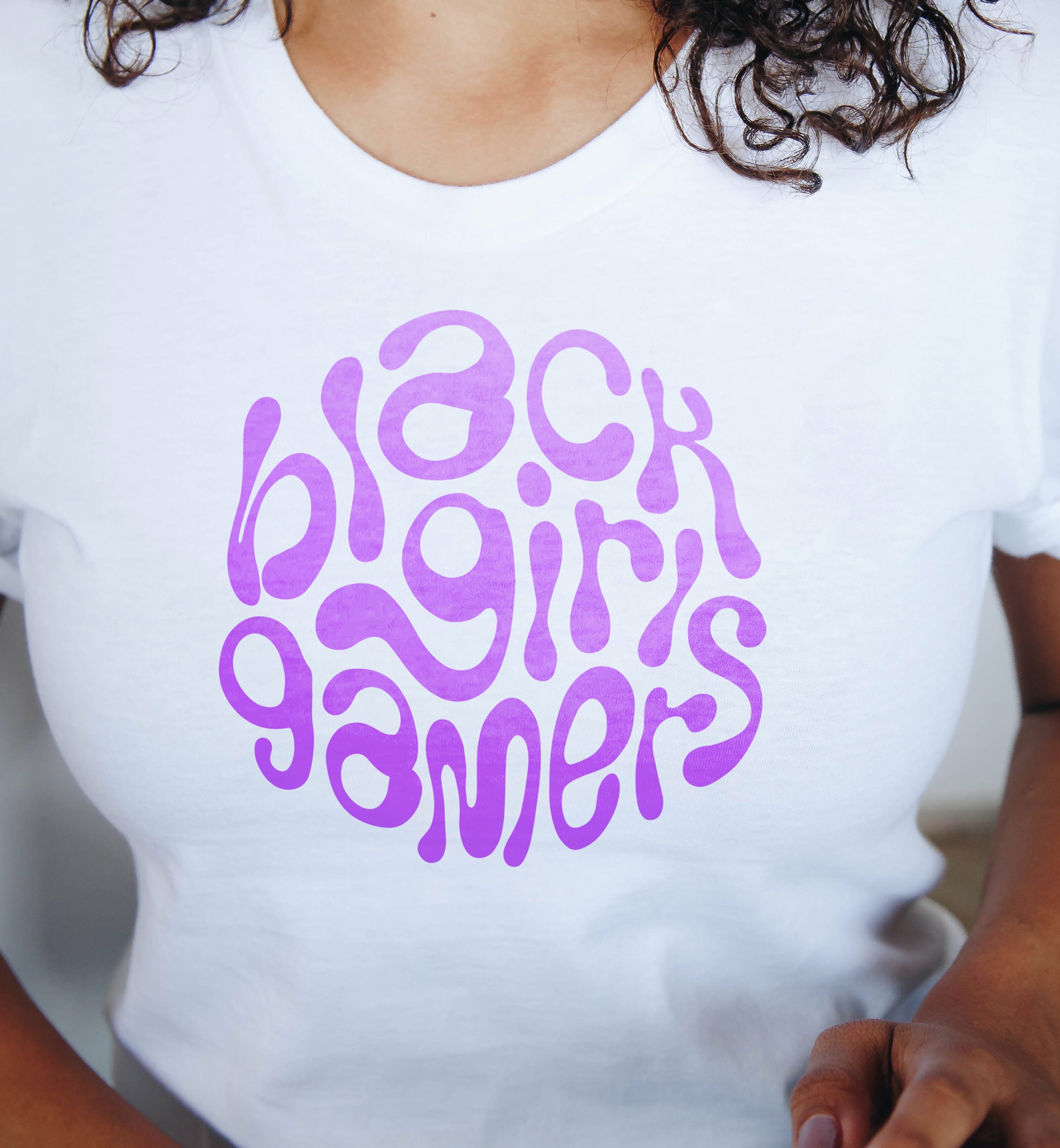 Black Girl Gamers logo shirt merchandise