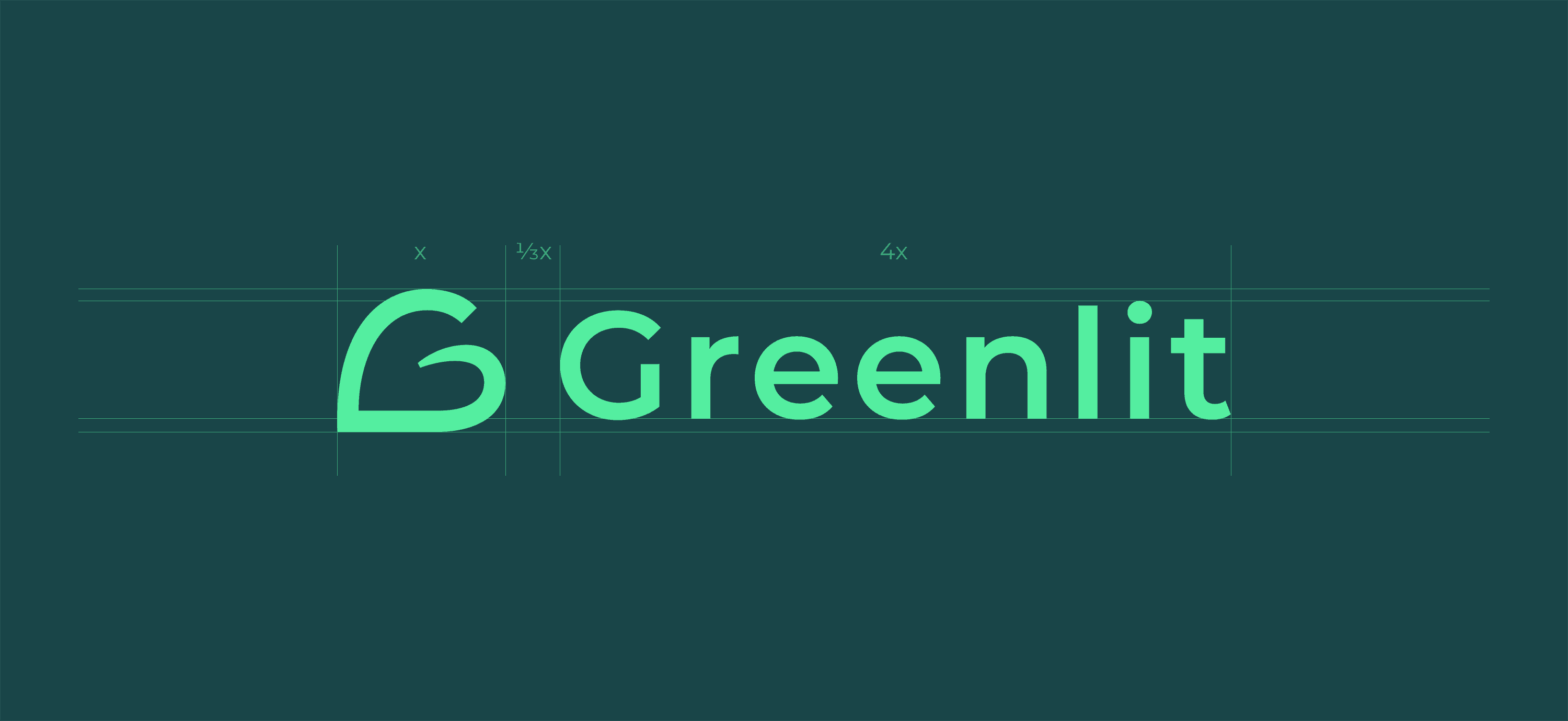 Greenlit Luxembourg logo construction