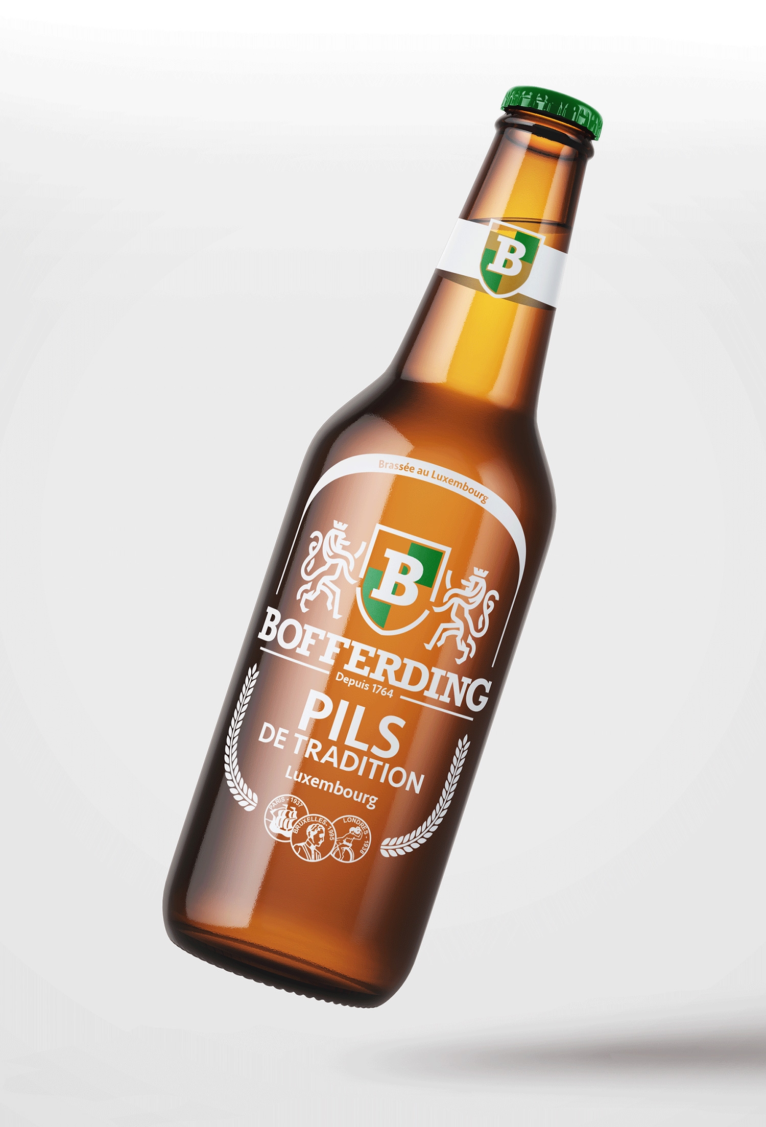 Bofferding beer bottle concept design